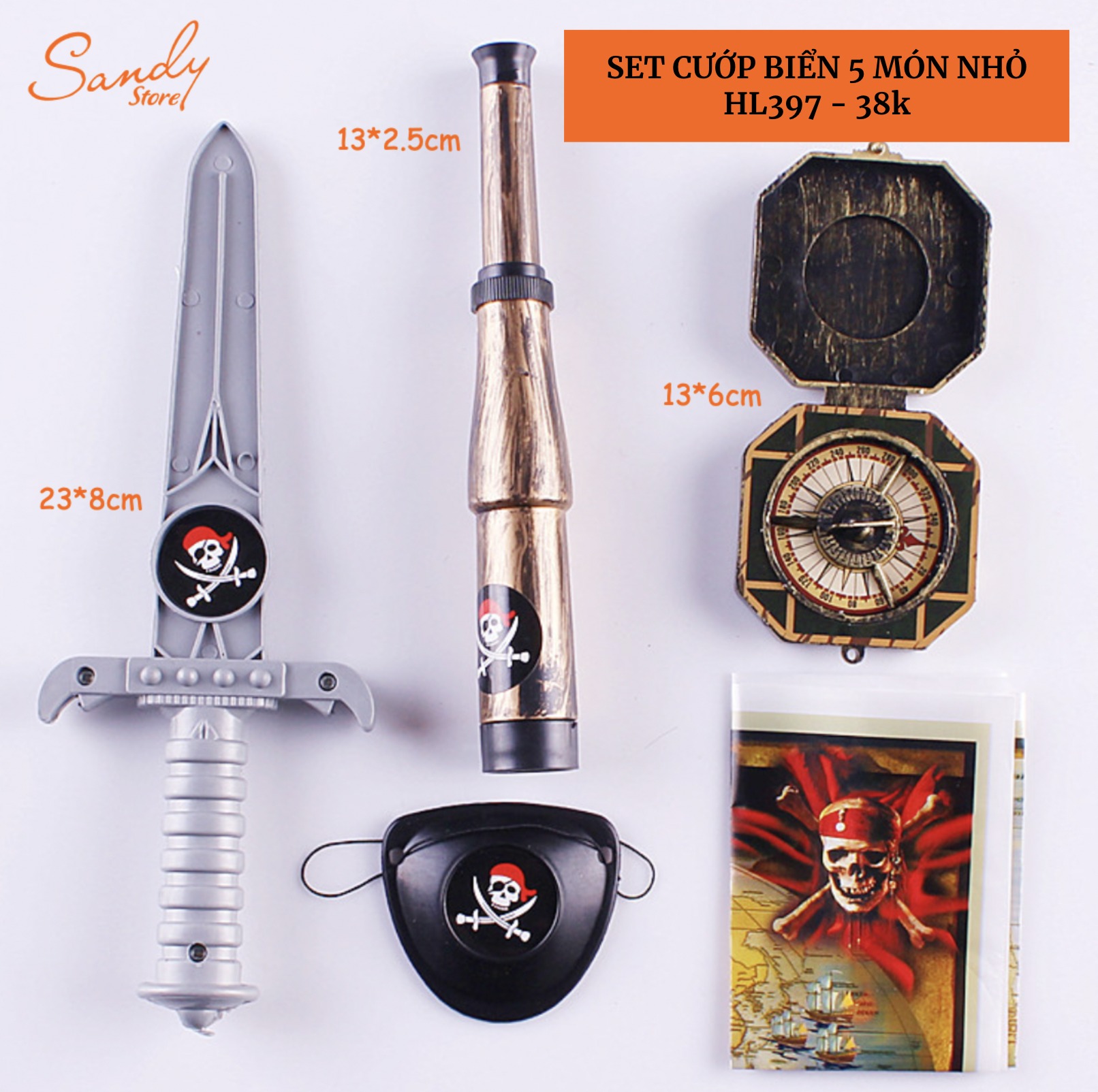 HL397 - Set Cướp Biển 5 Món Nhỏ