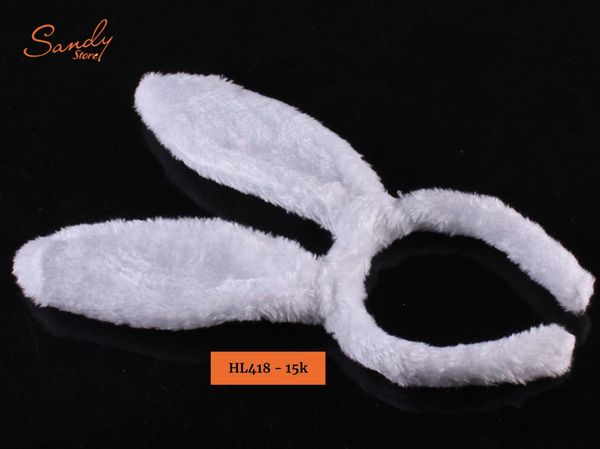 HL418 - Cài Thỏ Trắng