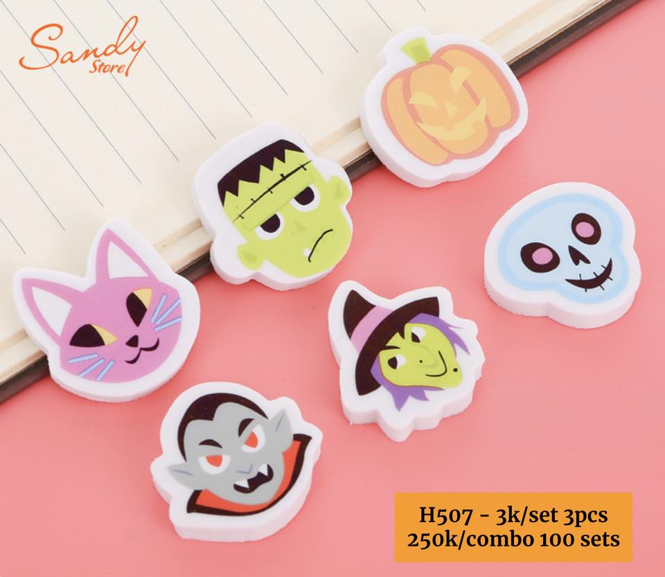 HL507 - Tẩy Nhân Vật Halloween (set 3c)