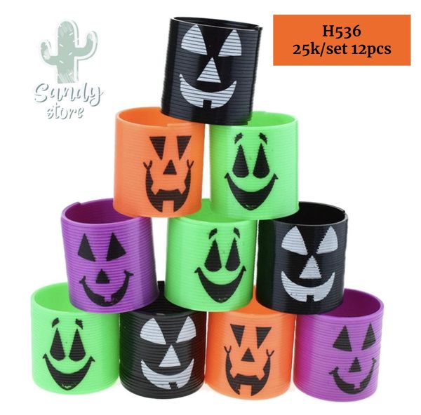 HL536 - Gói 12 Lò Xo Sắc Màu (set 12c)