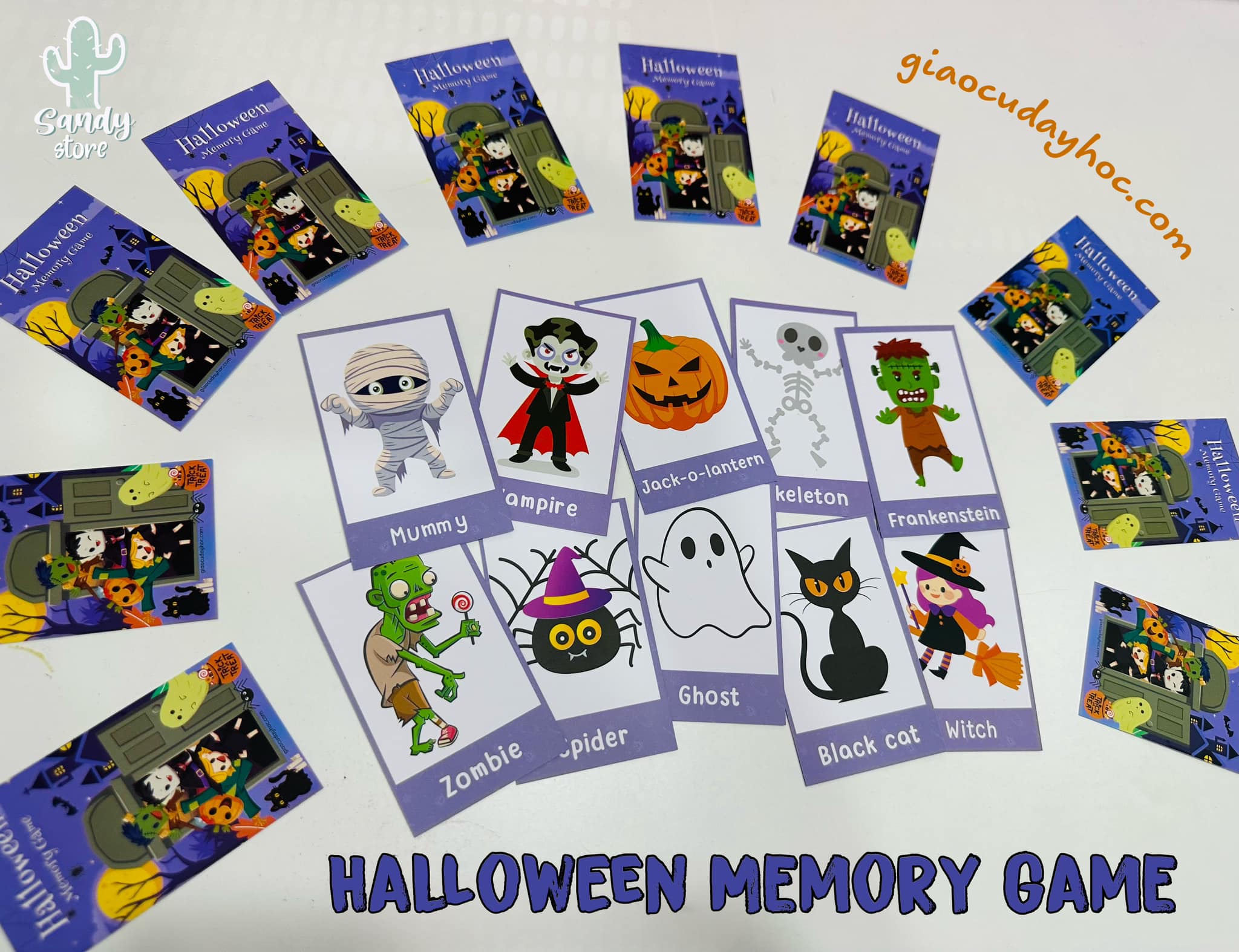 HL540 - Halloween Memory Game