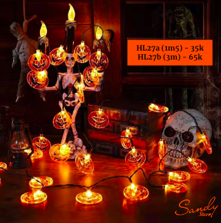 HL27a - Dây Đèn Bí Dẹt (1m5 - 10 đèn)