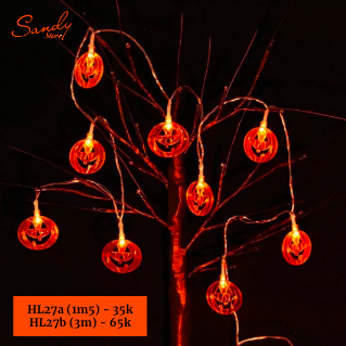 HL27b - Dây Đèn Bí Dẹt (3m - 20 đèn)