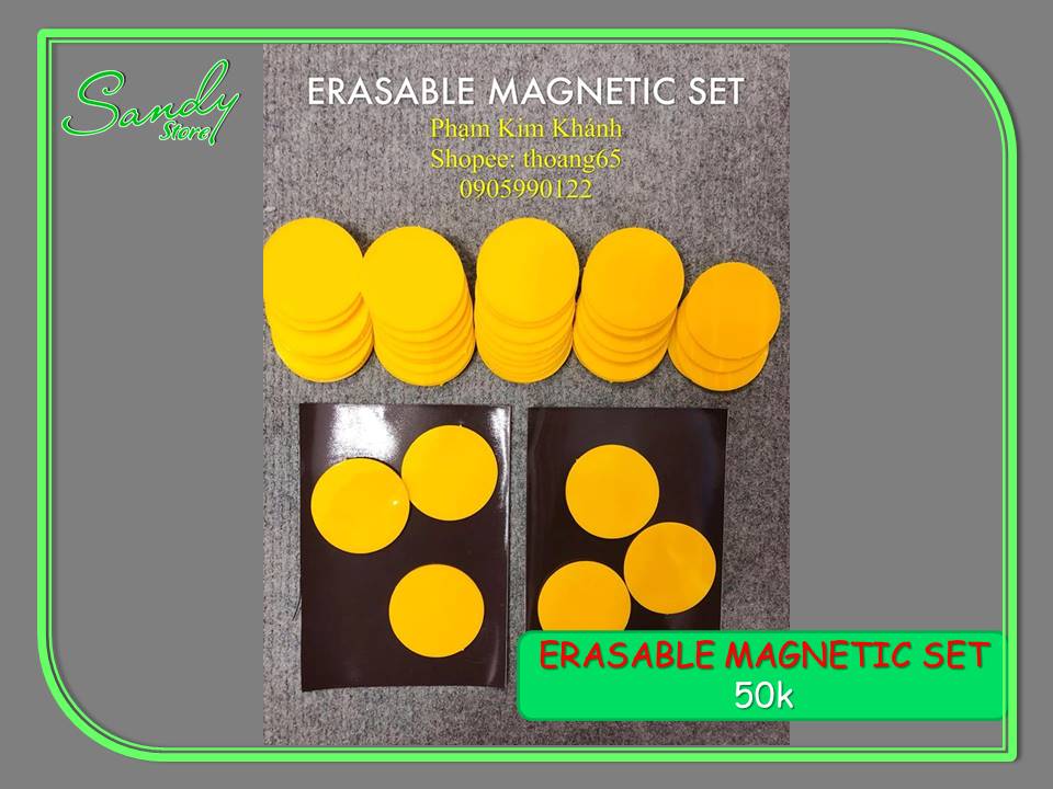 Erasable Magnetic Set