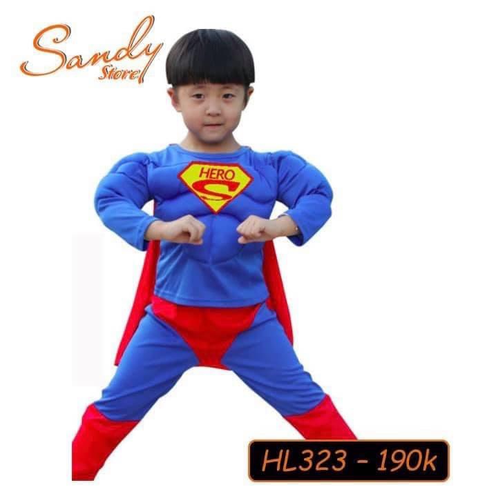 HL323 - Bộ Superman Đẹp