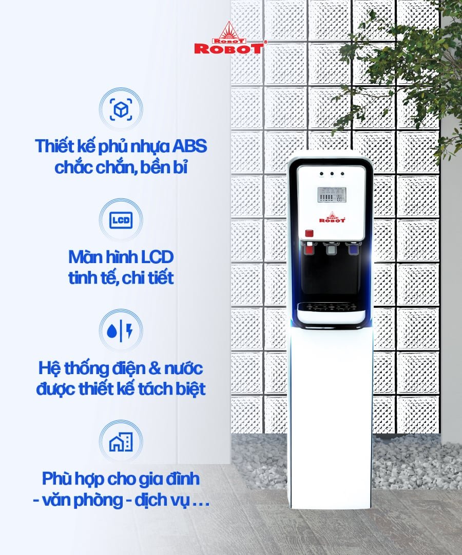 MÁY LỌC NƯỚC NÓNG - NGUỘI - LẠNH ROBOT GRAND PRO 539WK-UR [200_300]