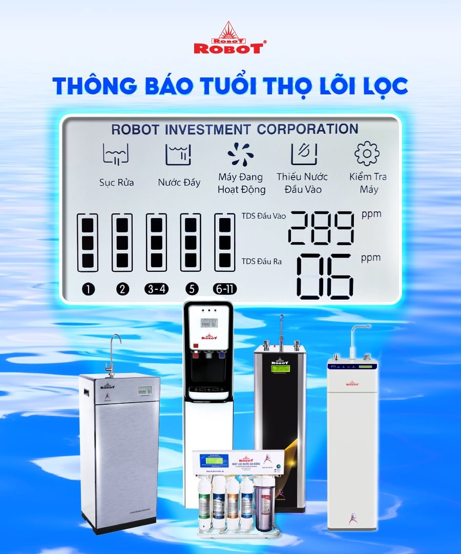 MÁY LỌC NƯỚC NÓNG - NGUỘI - LẠNH ROBOT GRAND PRO 539WK-UR [200_300]
