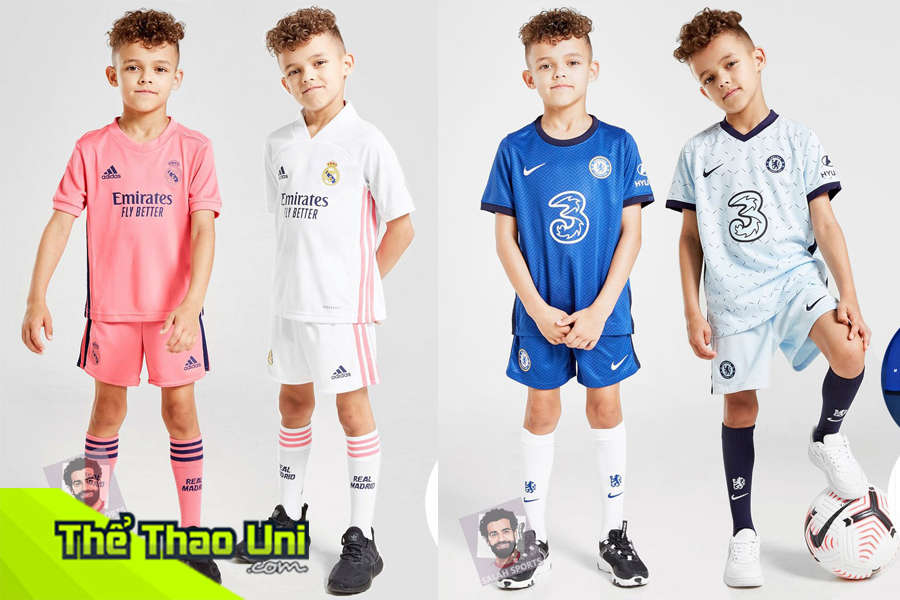 áo đá bóng trẻ em