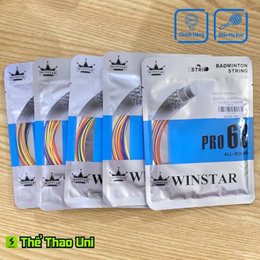 Winstar Shuttle Pro Racket Cước Dây Đan Vợt WINSTAR PRO 68 Thể Thao Uni