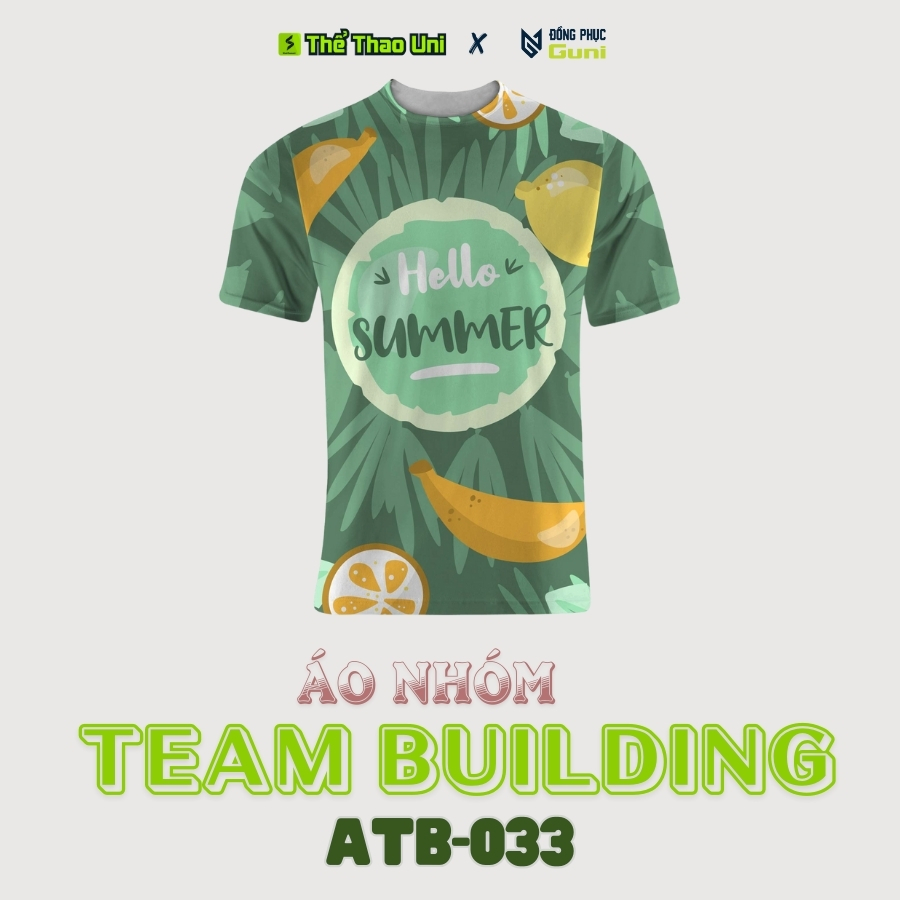 Mẫu Áo Nhóm Team Building ATB-033 Thể Thao Uni