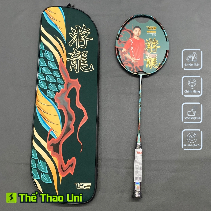 Youlong Vợt Cầu Lông VS YouLong Xanh Chính Hãng - Khung Carbon Thể Thao Uni