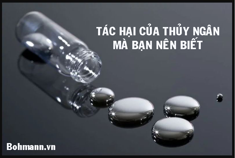 Tác hại của thủy ngân mà bạn nên biết Tác hại của thủy ngân mà bạn nên biết