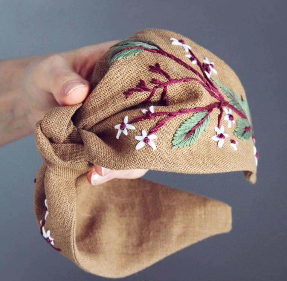 Học may cơ bản: Hướng dẫn may turban đơn giản