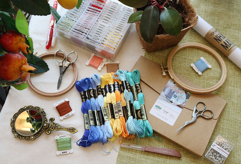 Review 5 shop bán dụng cụ thêu tay online | Tiệm Tạp Hóa Nhà May