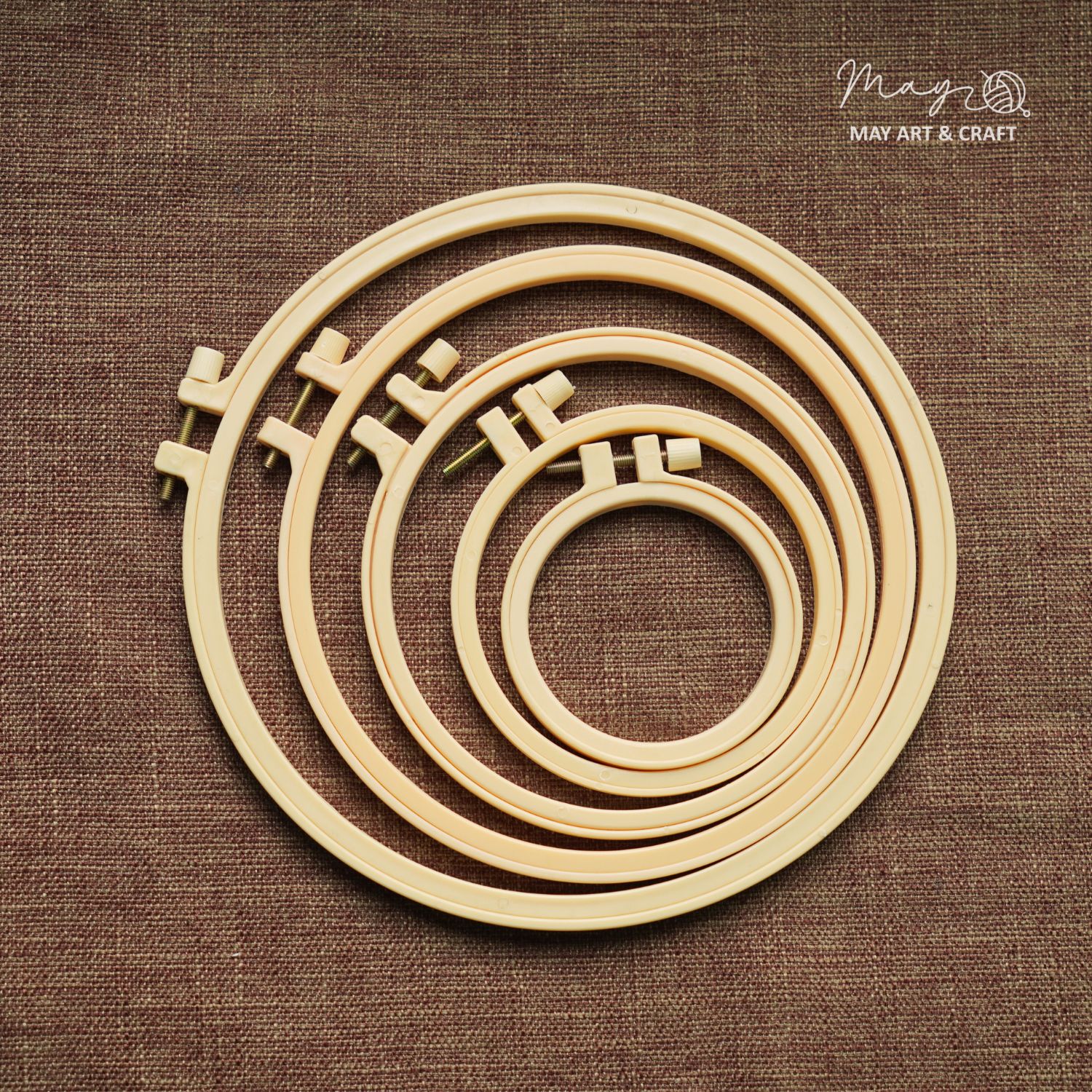 Khung thêu nhựa nhiều kích cỡ