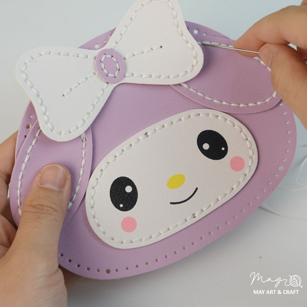 Set tự khâu túi da DIY xinh xắn nhiều mẫu dễ thương