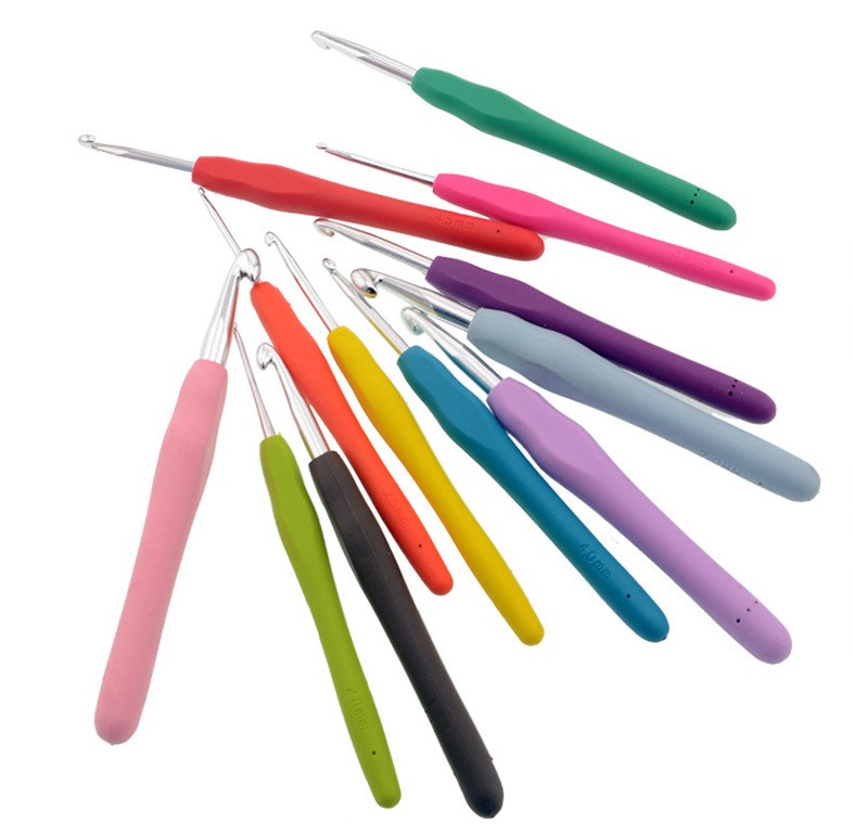 Kim móc len cán cao su (giá 1 chiếc) - 9.0mm