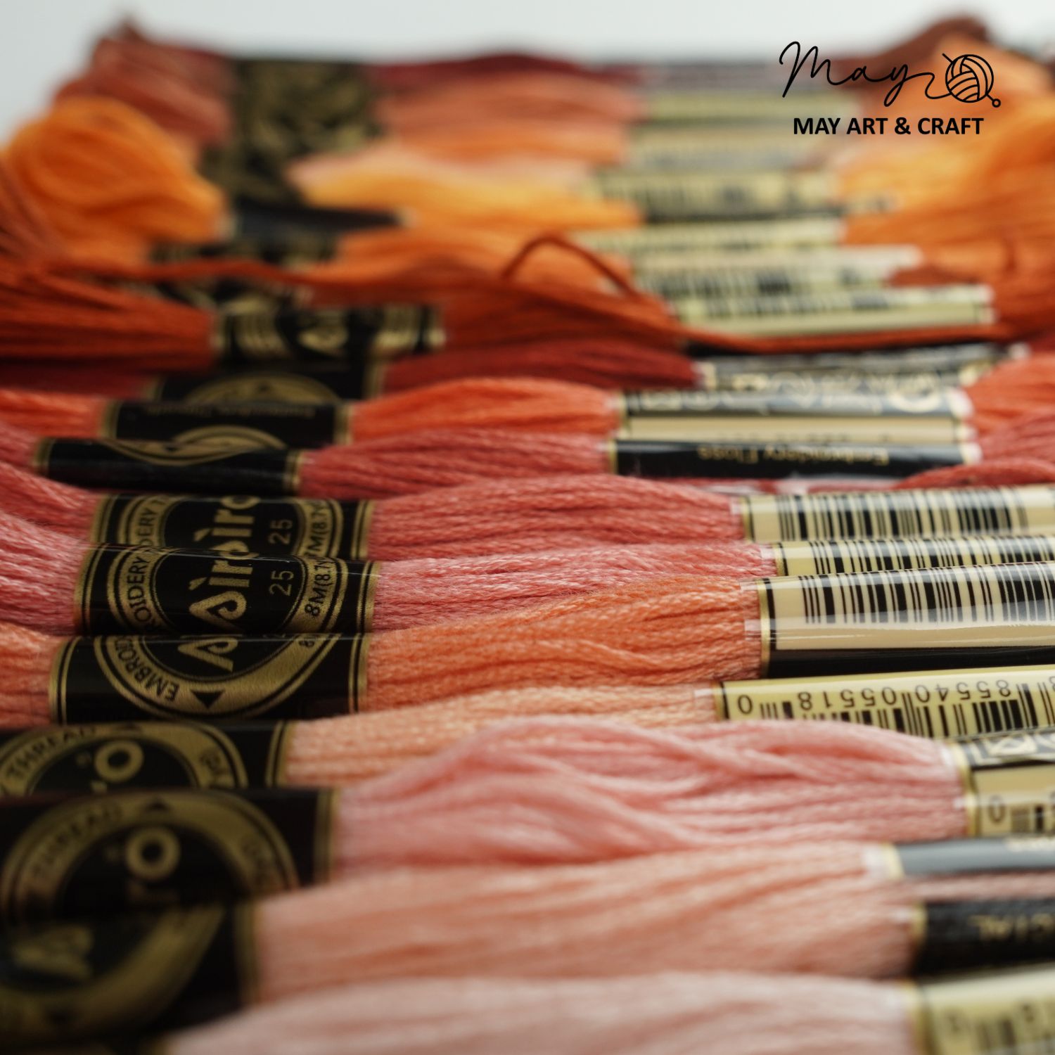 Chỉ thêu hãng Airo set 100 màu