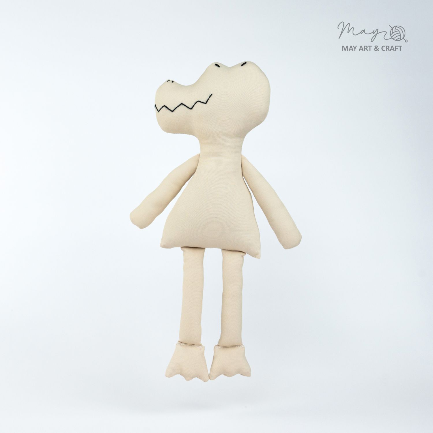 Phôi thú nhồi bông - Cá sấu