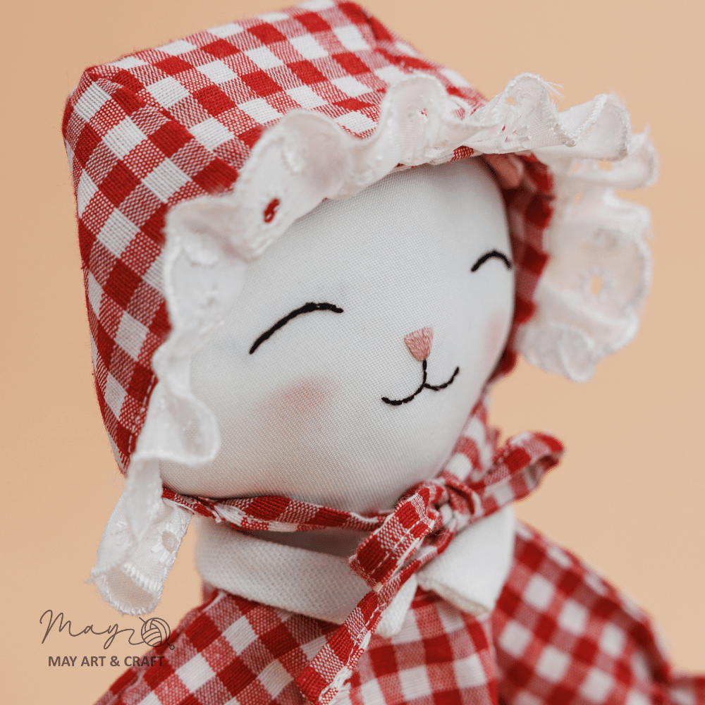 Mũ bonet thú bông