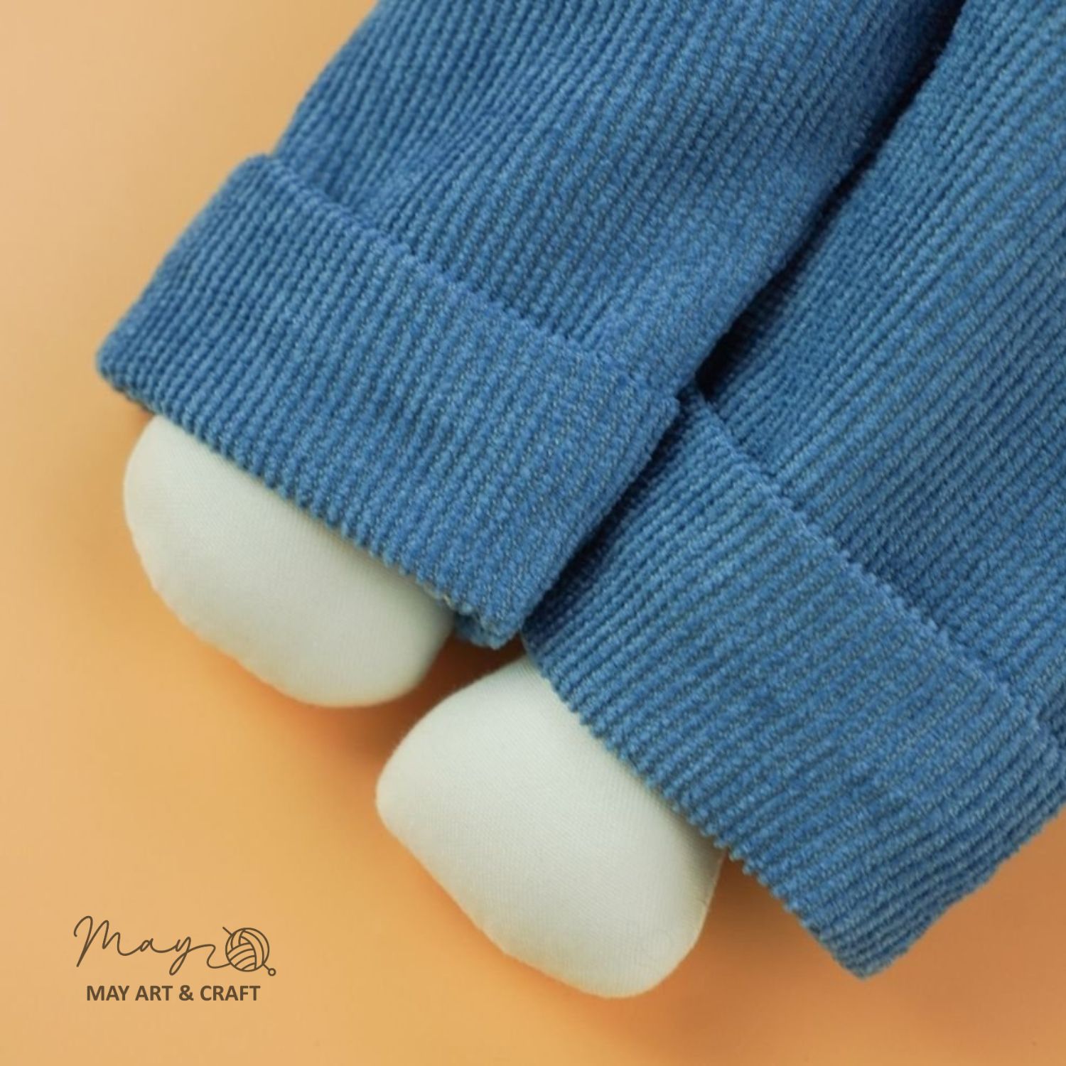 Combo thú bông vải cặp đôi mèo xanh