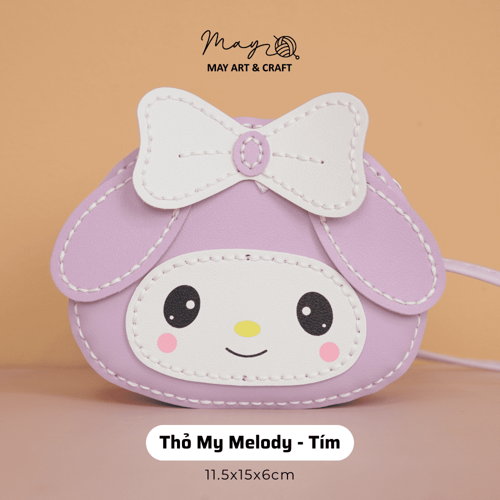 Set tự khâu túi da DIY xinh xắn nhiều mẫu dễ thương