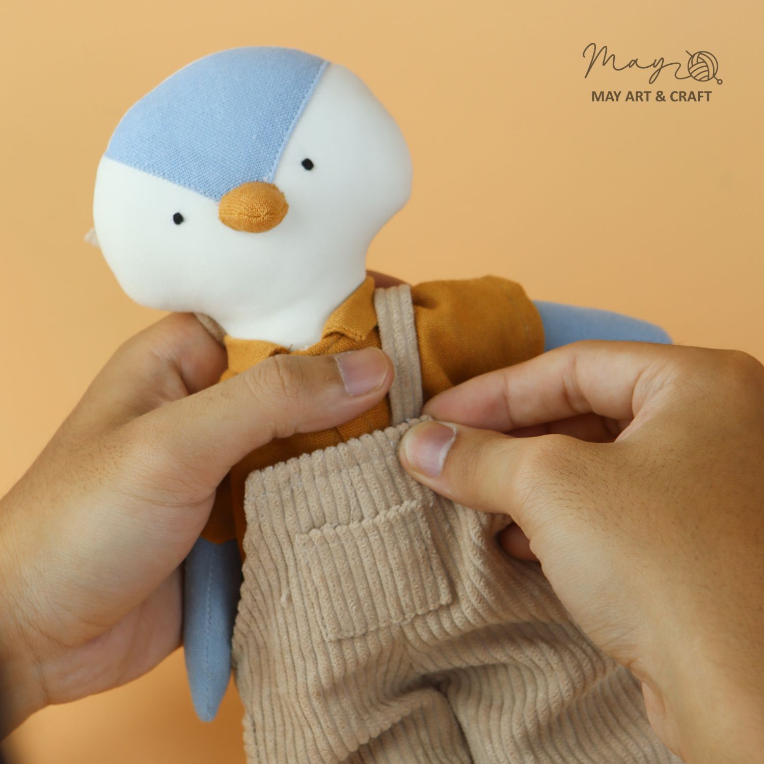 Phôi thú bông Chim cánh cụt