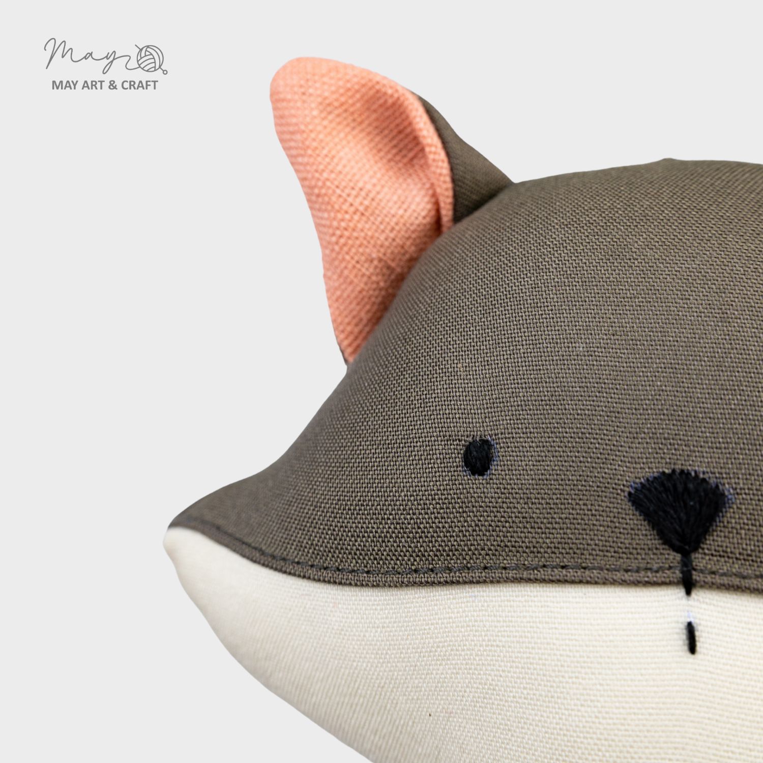 Phôi thú bông sói xám