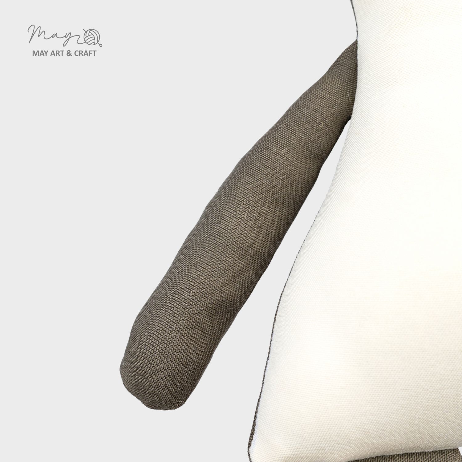 Phôi thú bông sói xám