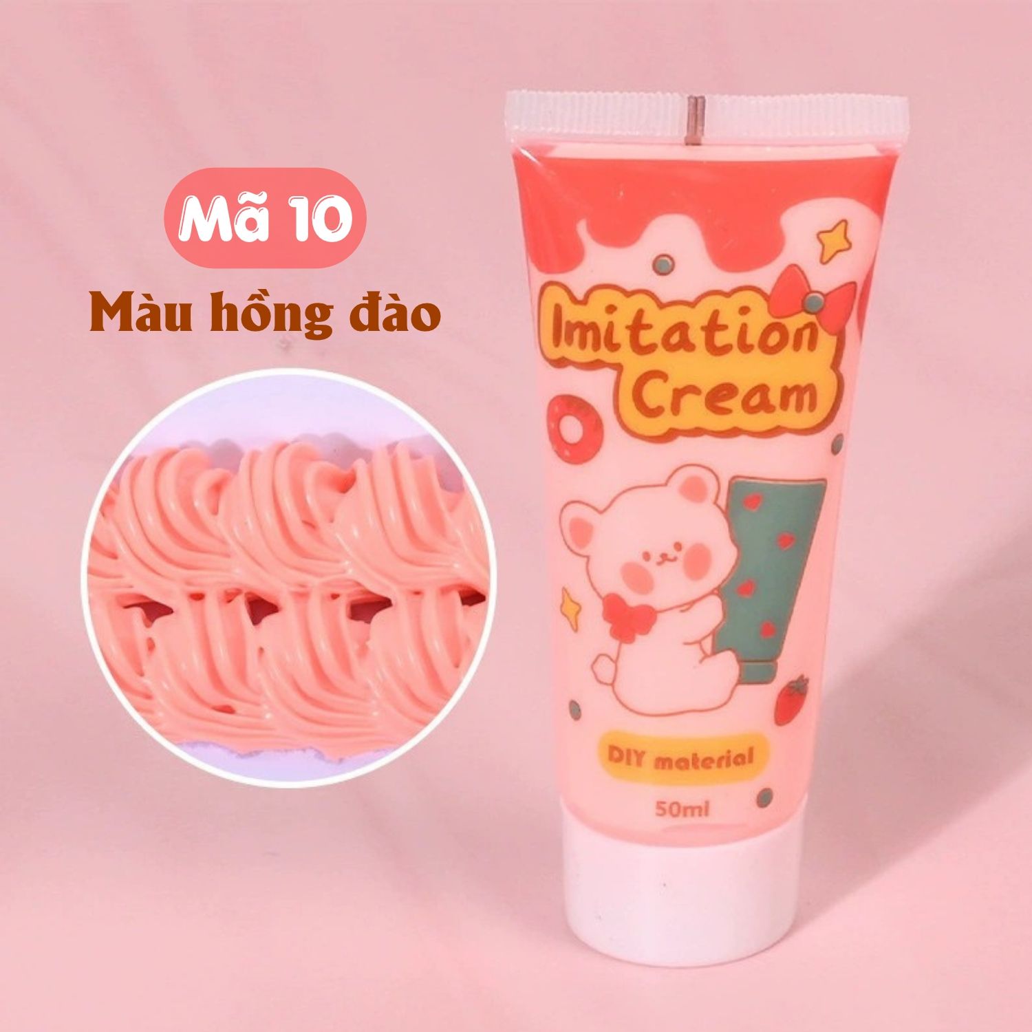 Keo kem DIY tuýp 50g trang trí thủ công