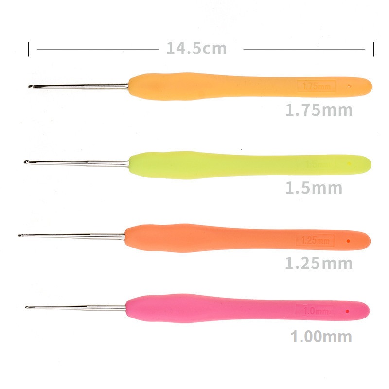 Kim móc len cán cao su (giá 1 chiếc) - 9.0mm