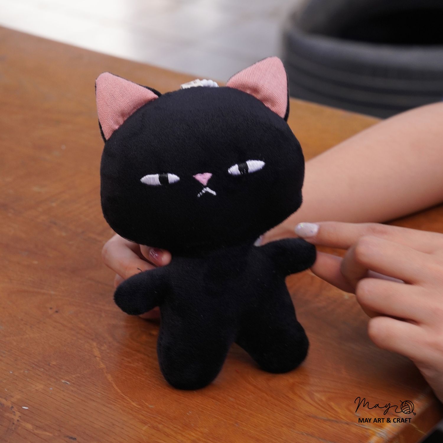 Phôi thú bông mini kèm móc silicon (Không kèm trang phục)