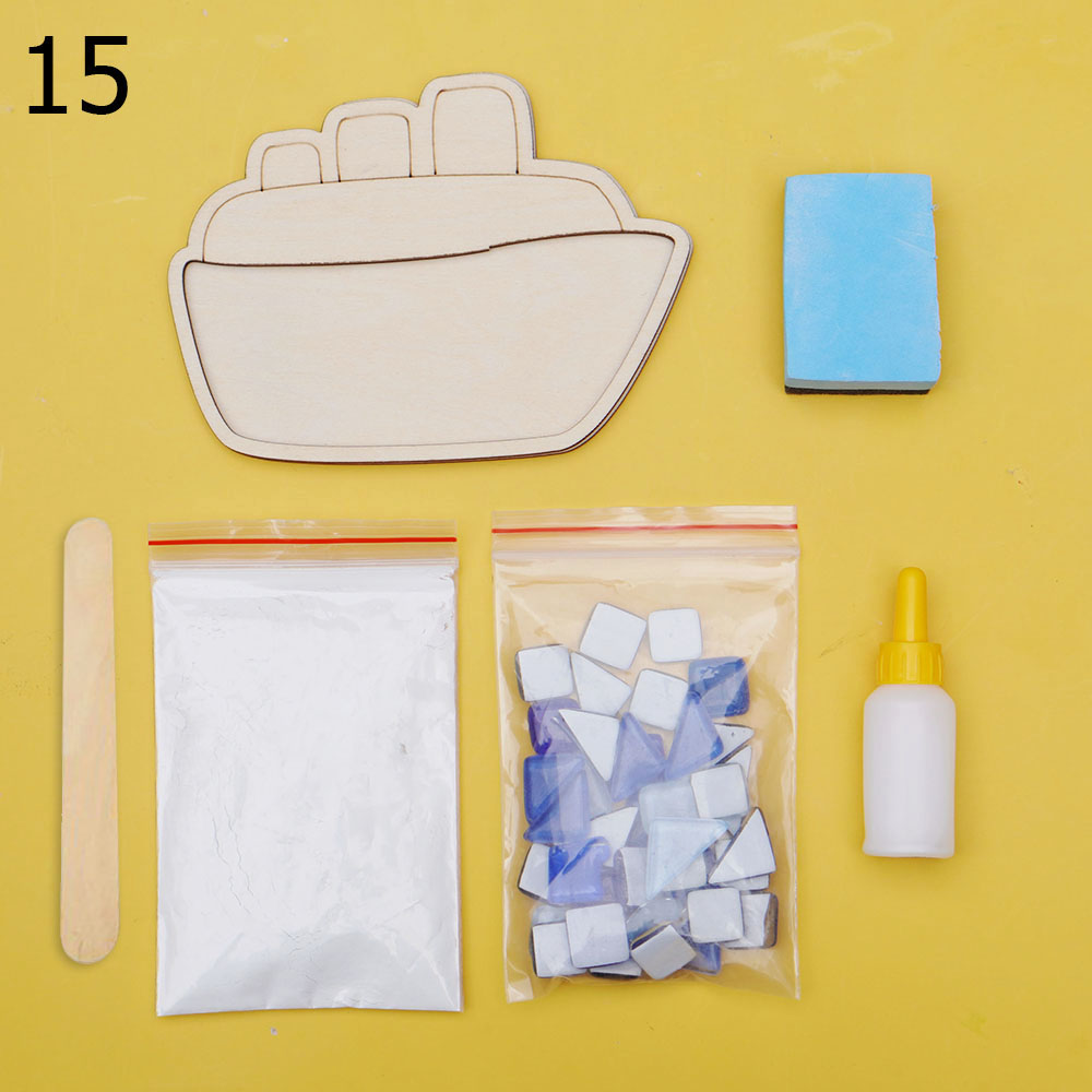 Bộ KIT làm khảm đá nghệ thuật (1 hình) - 9 - con mèo