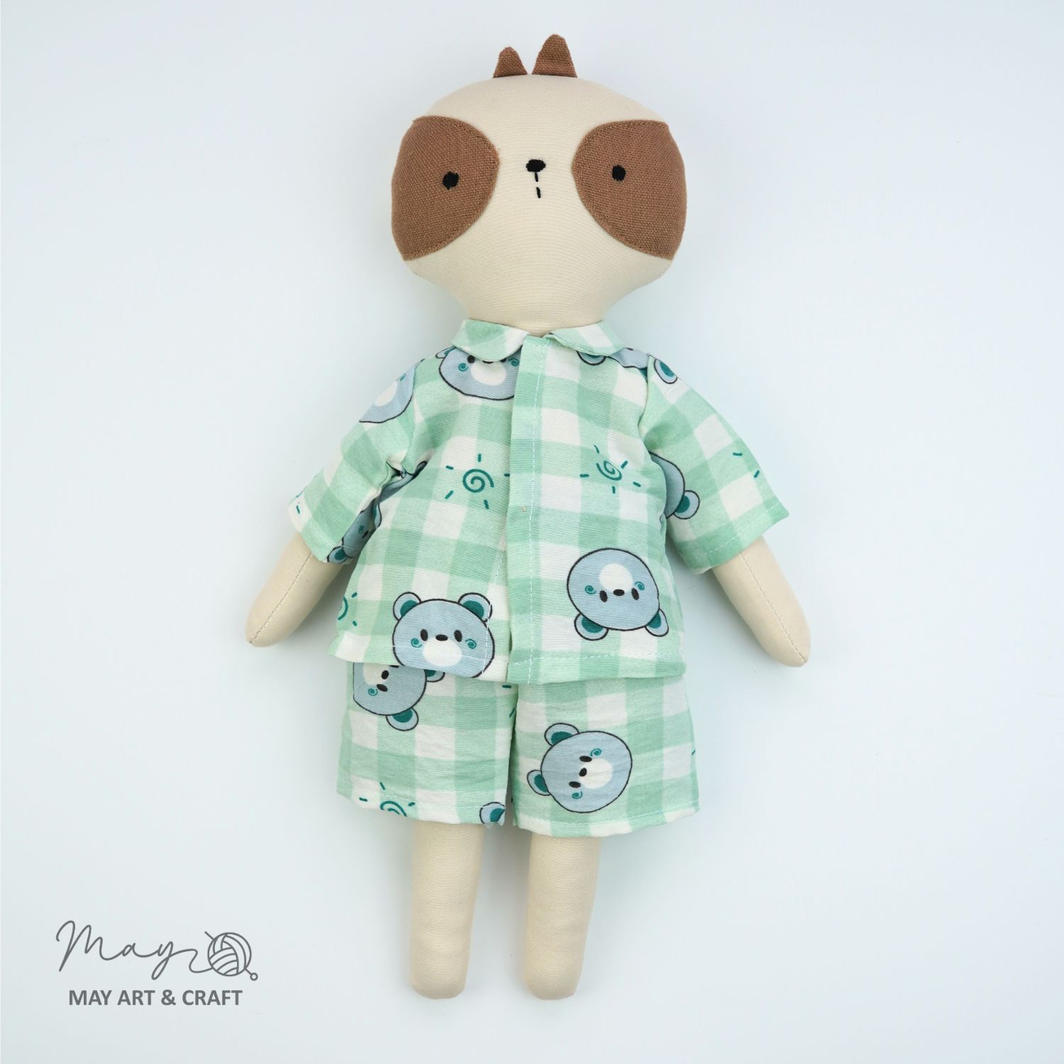 Phôi thú bông bé lười