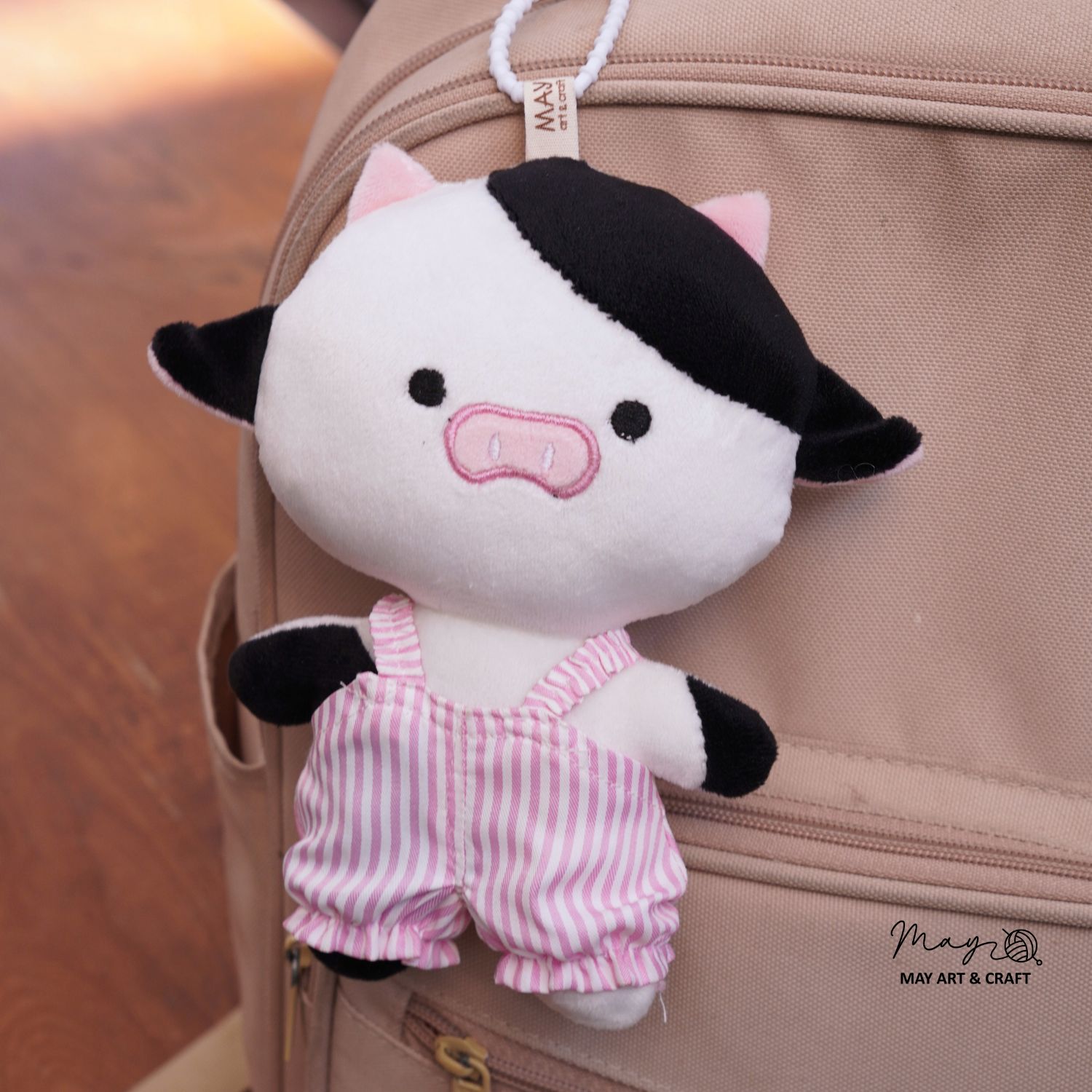 Phôi thú bông mini kèm móc silicon (Không kèm trang phục)