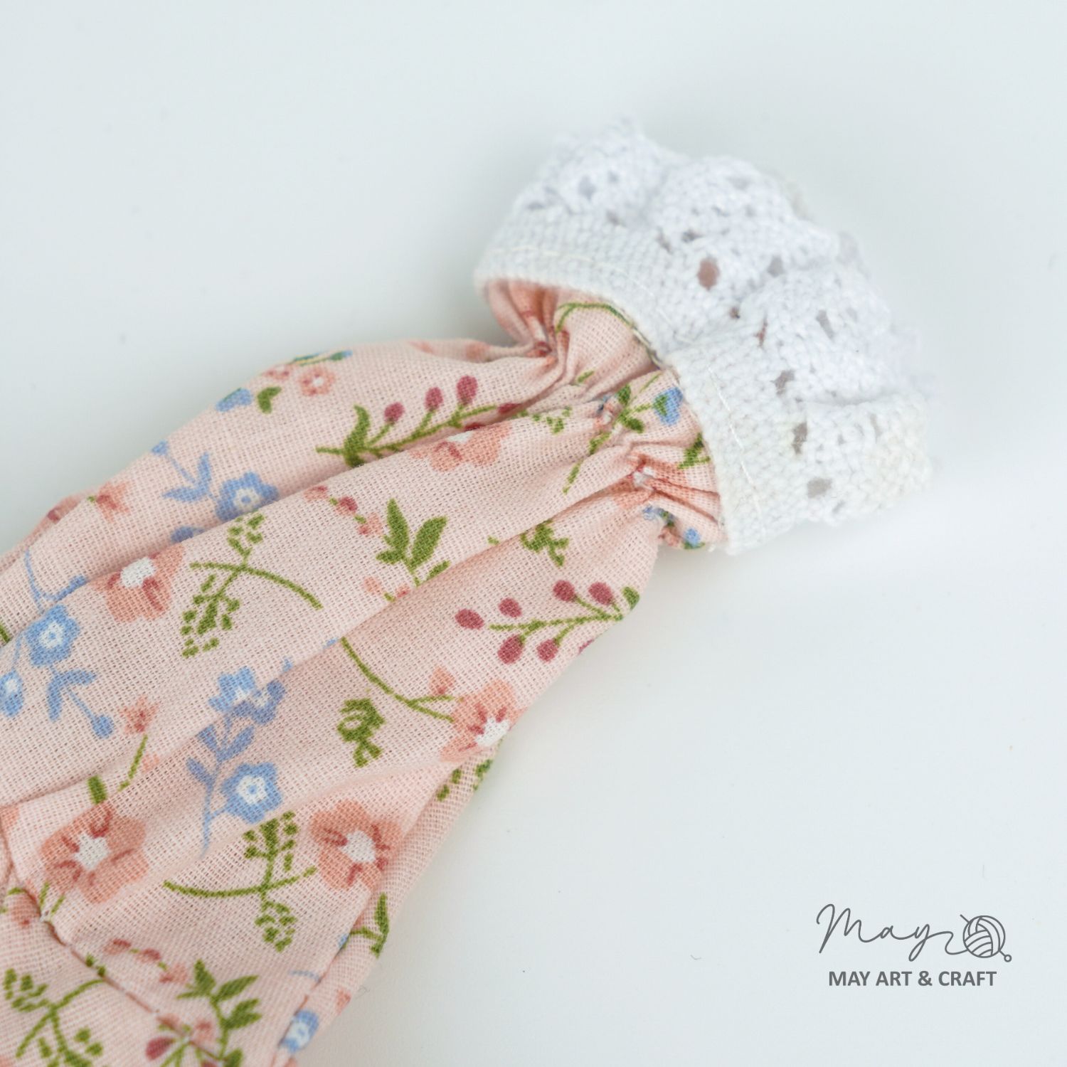 Váy tiểu thư phối ren cho thú bông (không bao gồm yếm)