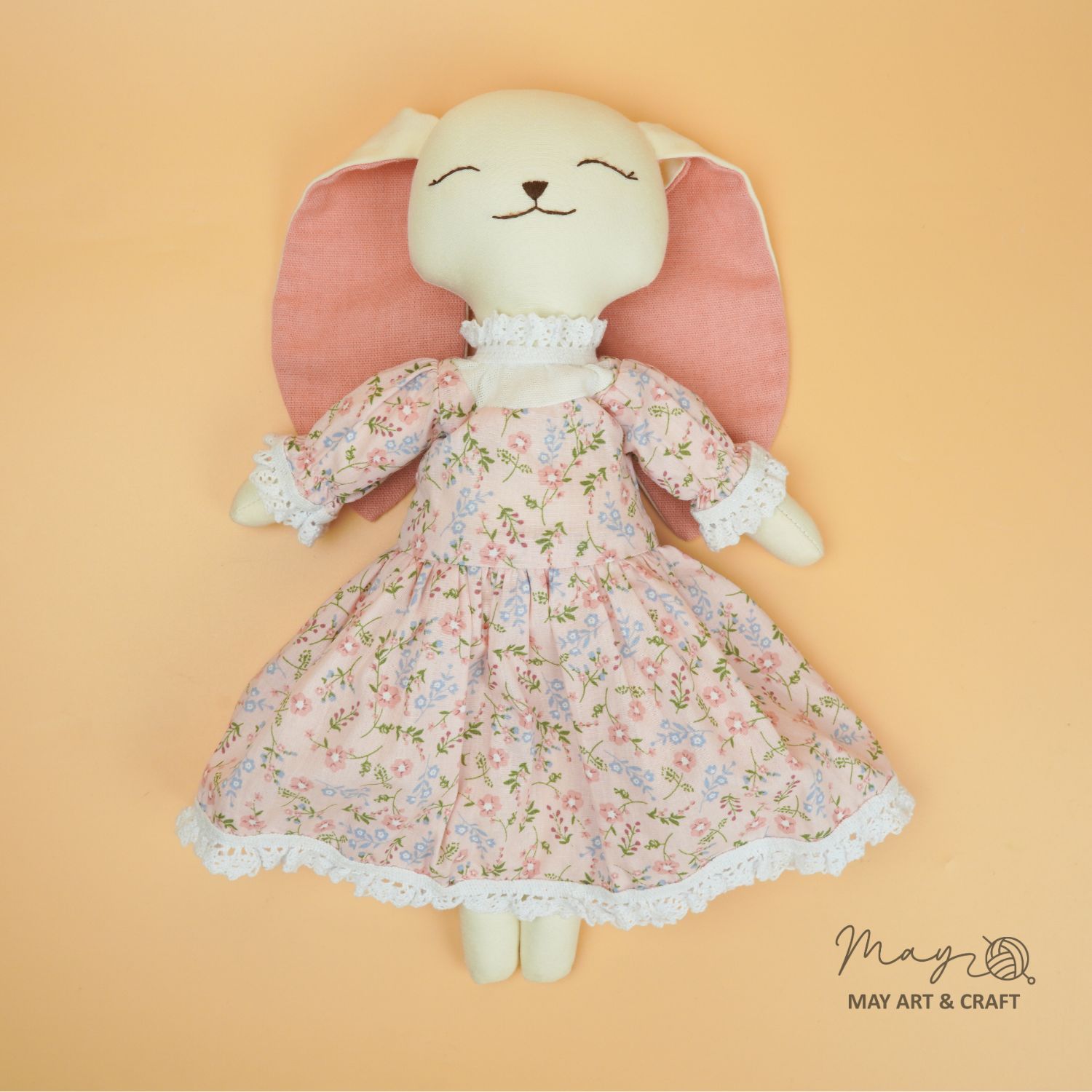 Váy tiểu thư phối ren cho thú bông (không bao gồm yếm)