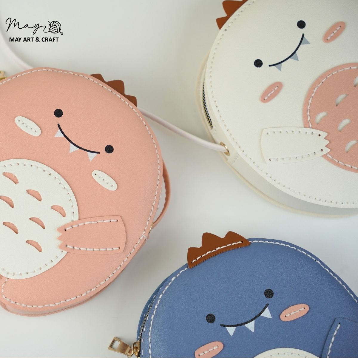 Set tự khâu túi da DIY xinh xắn nhiều mẫu dễ thương