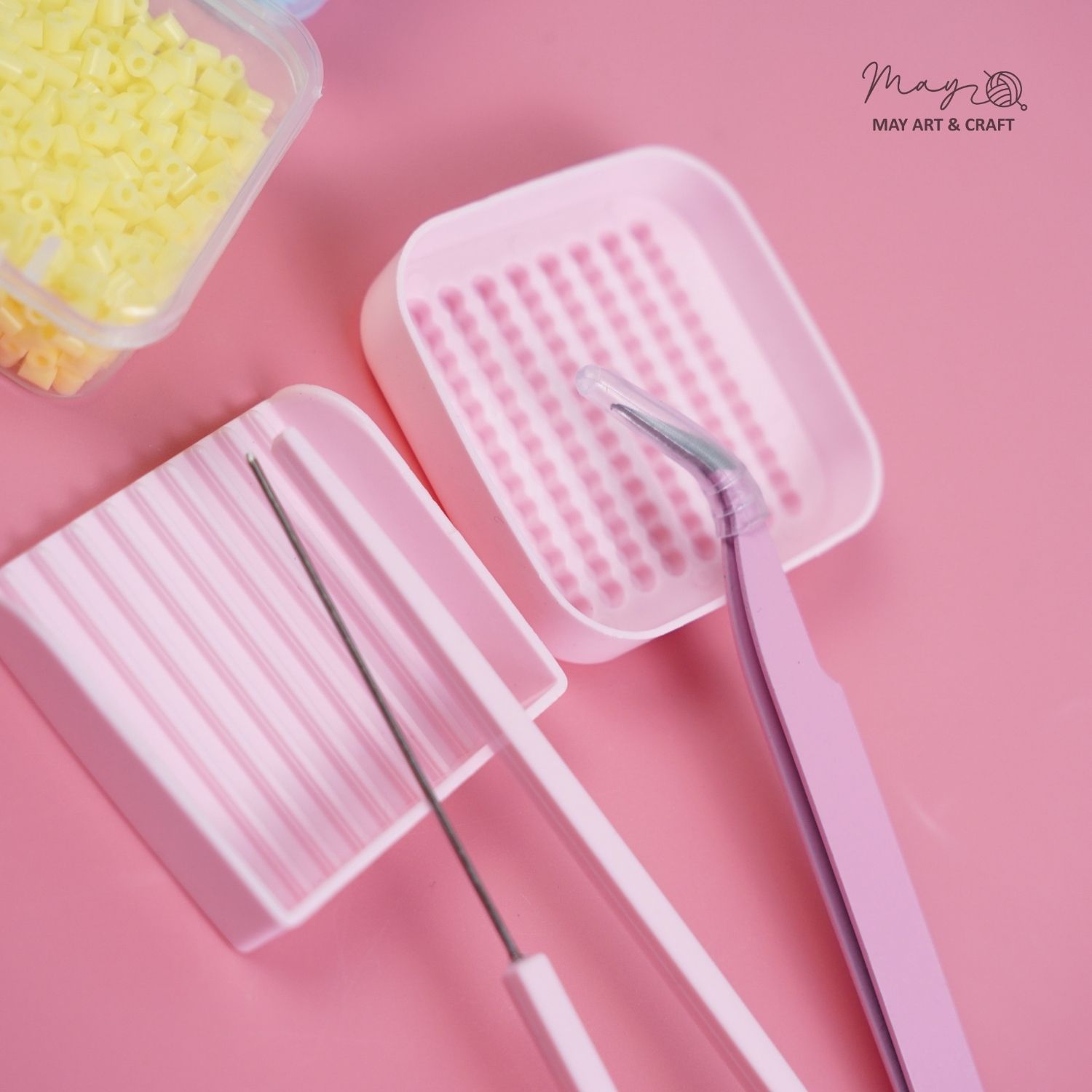 Bộ 4 món dụng cụ gắp hạt nhựa ủi