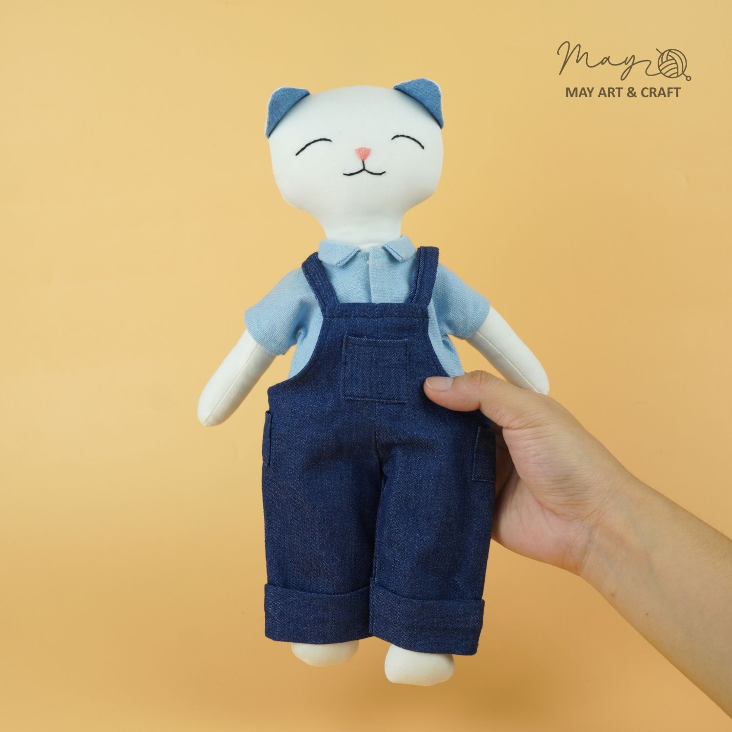 Quần yếm cho thú bông (nhiều màu sắc)