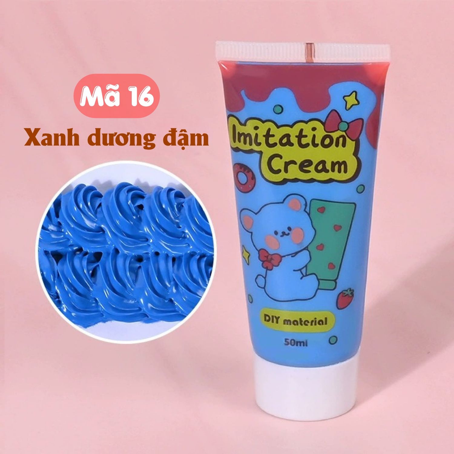 Keo kem DIY tuýp 50g trang trí thủ công