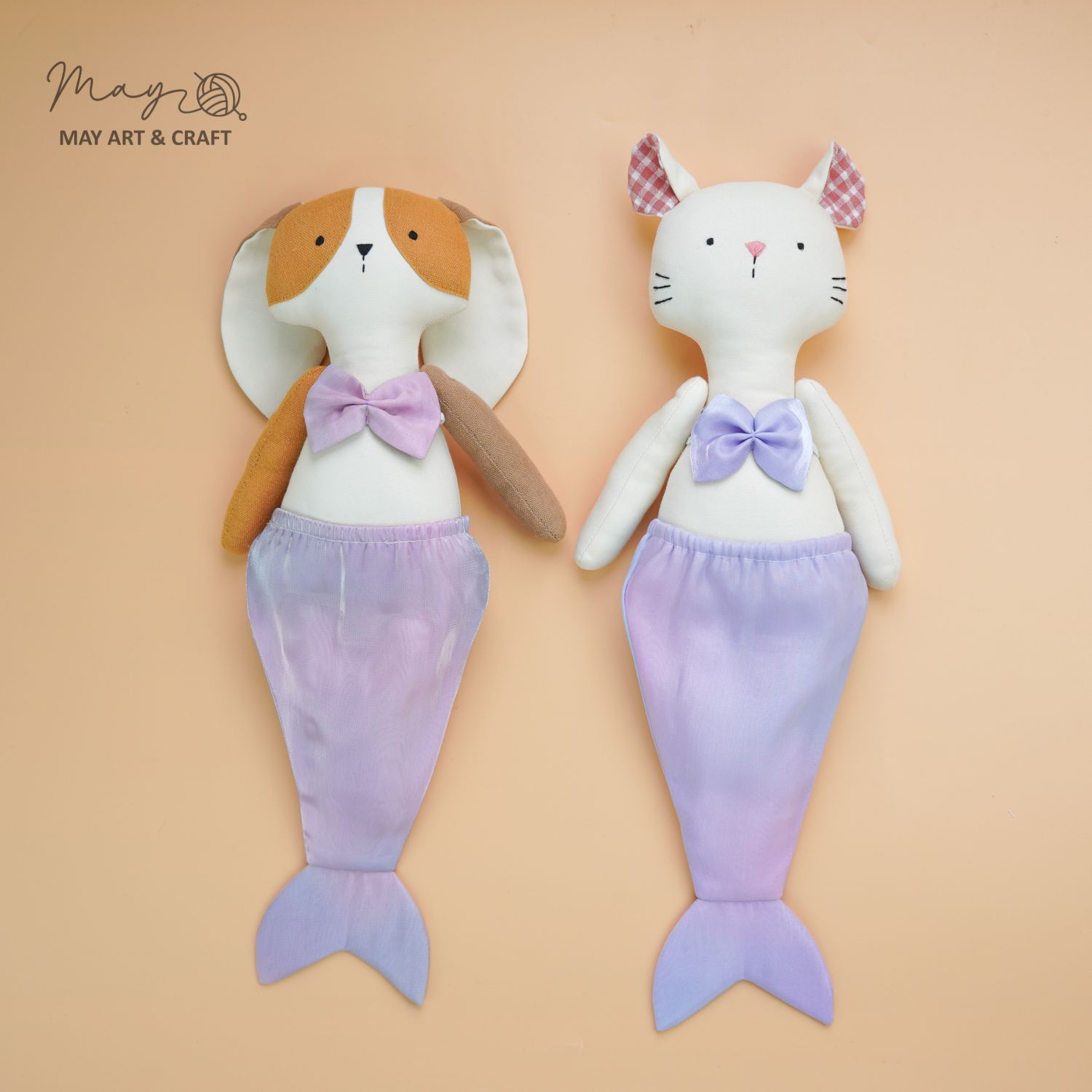 Bộ tiên cá cho thú bông vải