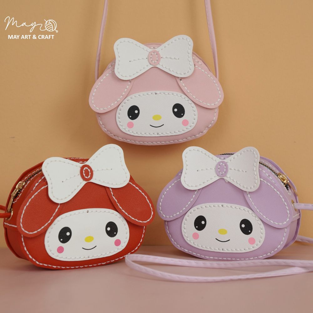 Set tự khâu túi da DIY xinh xắn nhiều mẫu dễ thương