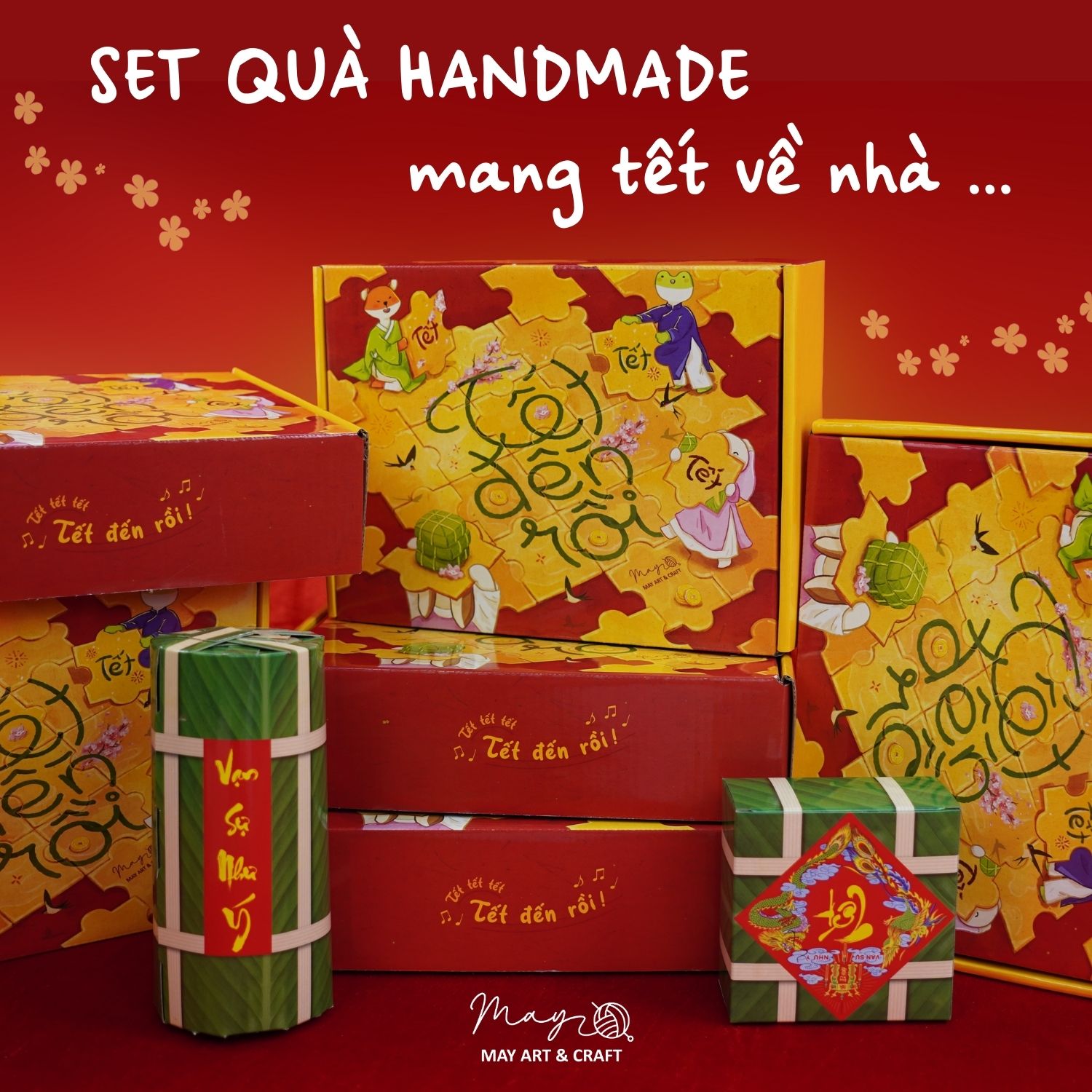 Set quà tết đồ chơi thủ công DIY cho bé 2026