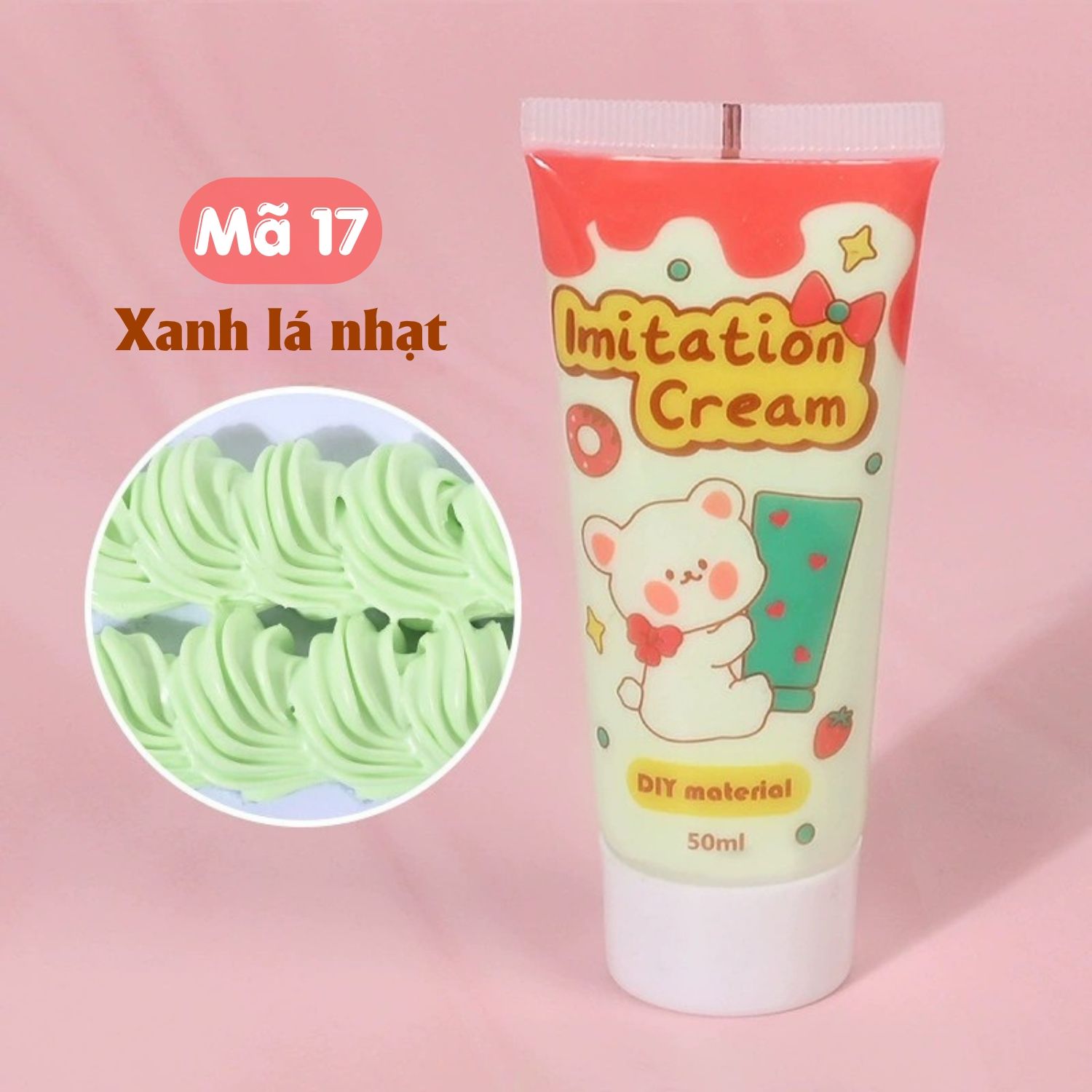 Keo kem DIY tuýp 50g trang trí thủ công