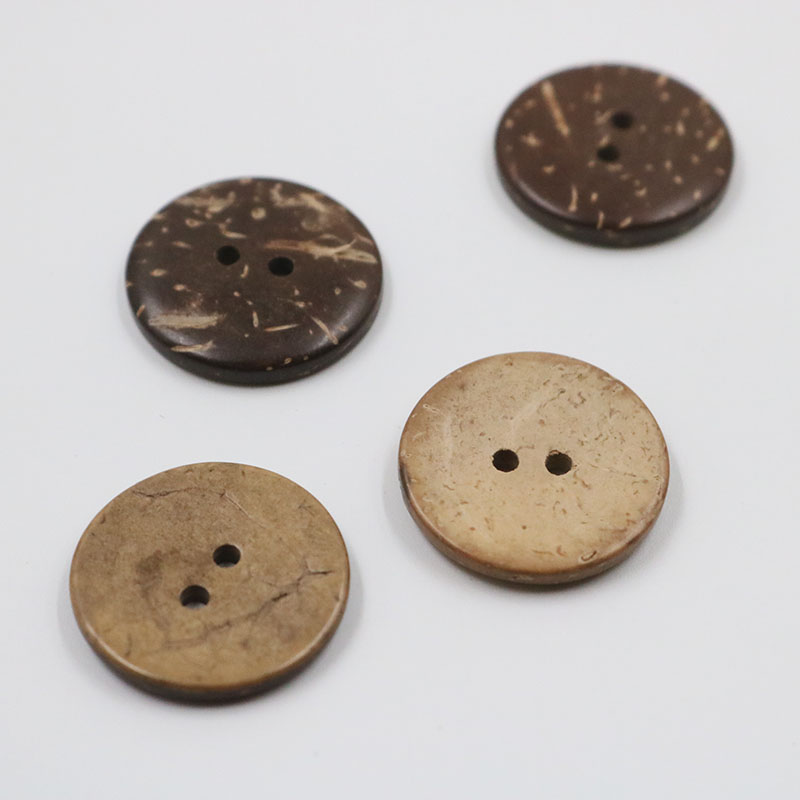 Cúc gỗ dừa 25mm - gói 20c