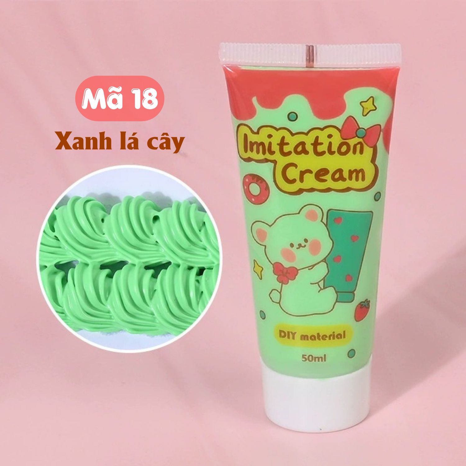 Keo kem DIY tuýp 50g trang trí thủ công