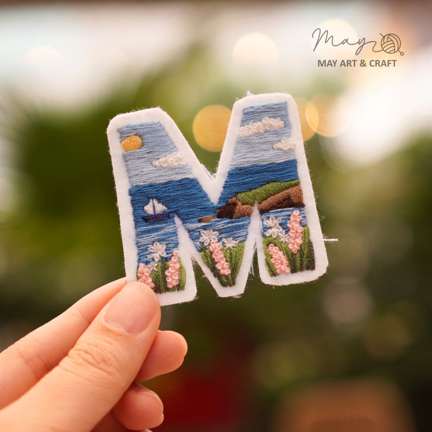 Mếch tan in sẵn chữ cái (lẻ 1 chữ)