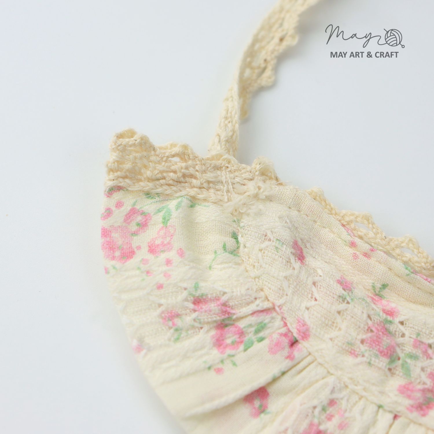 Phụ kiện khăn bonet ren tiểu thư