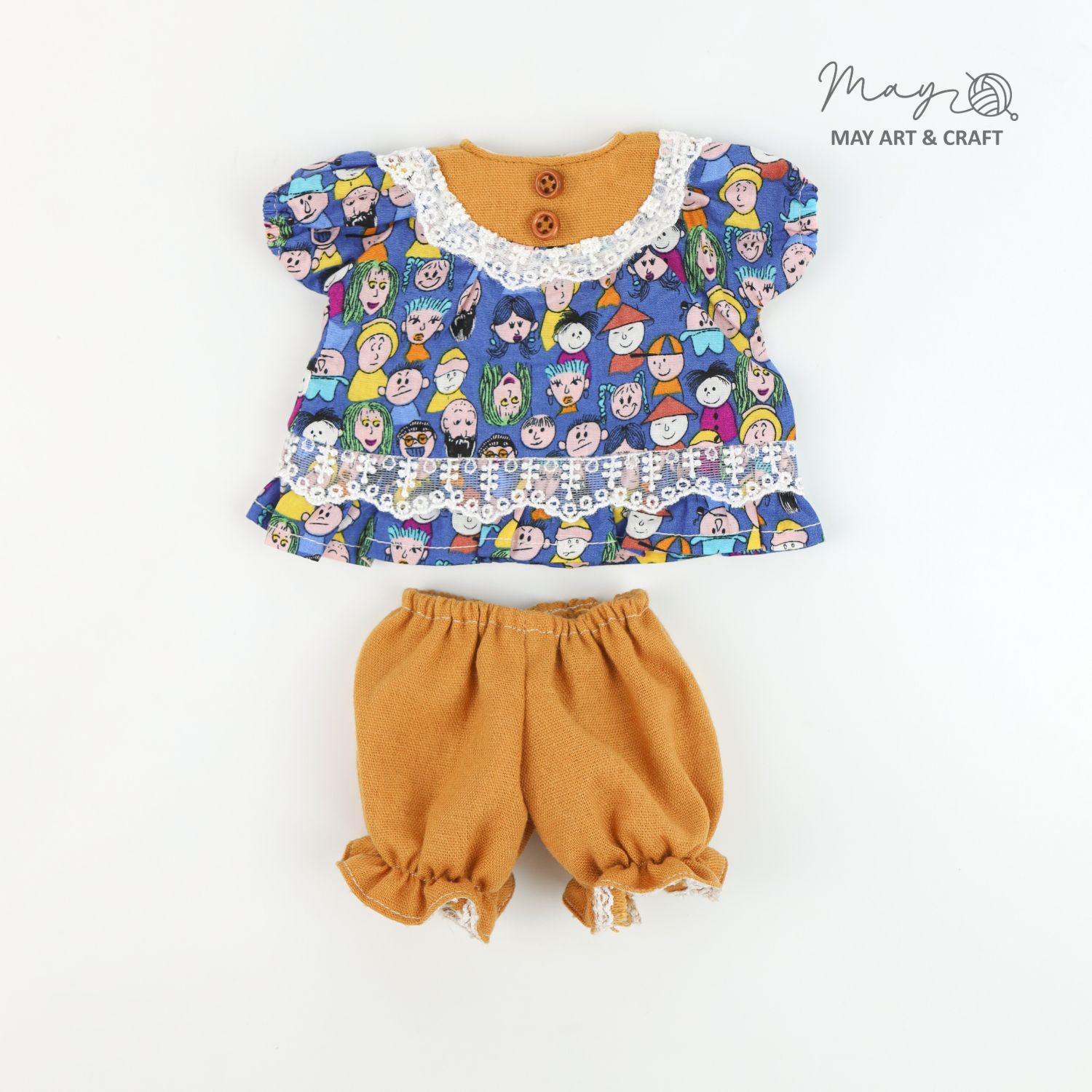 Bộ đồ bí ngô cho thú bông